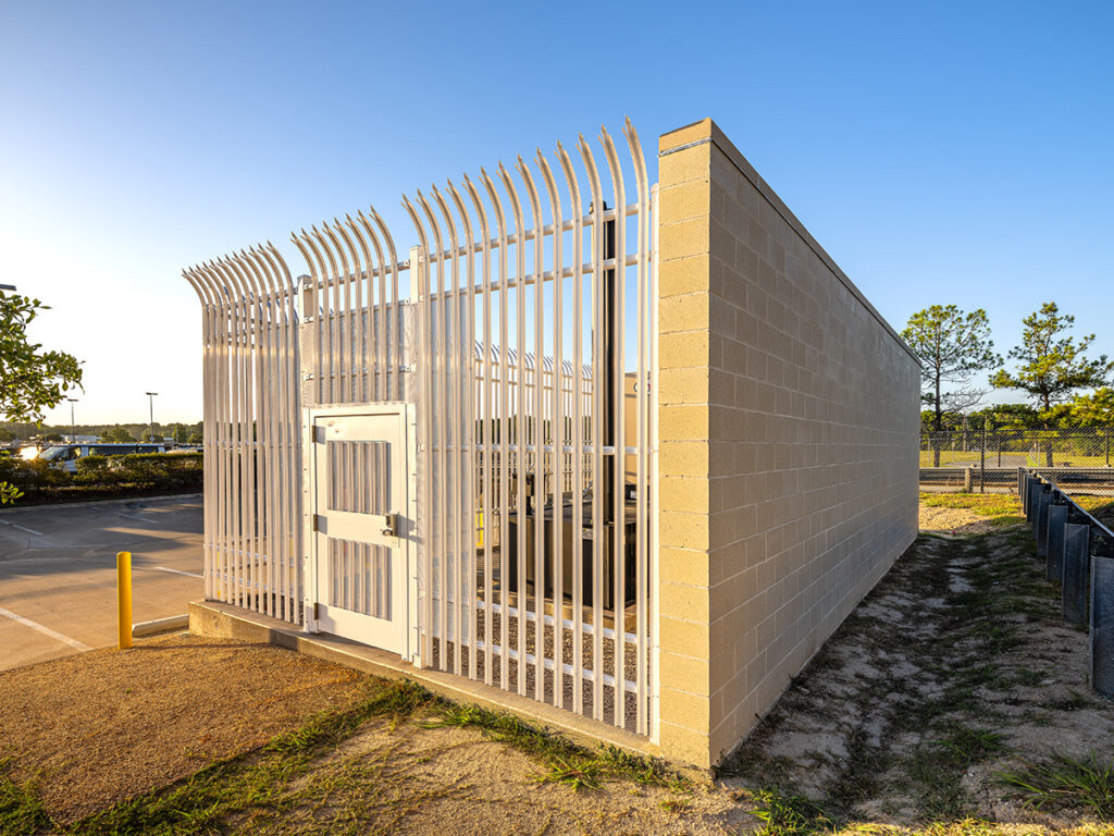 IAH Car Rental Generator Enclosures - IAH - Houston, TX 080922